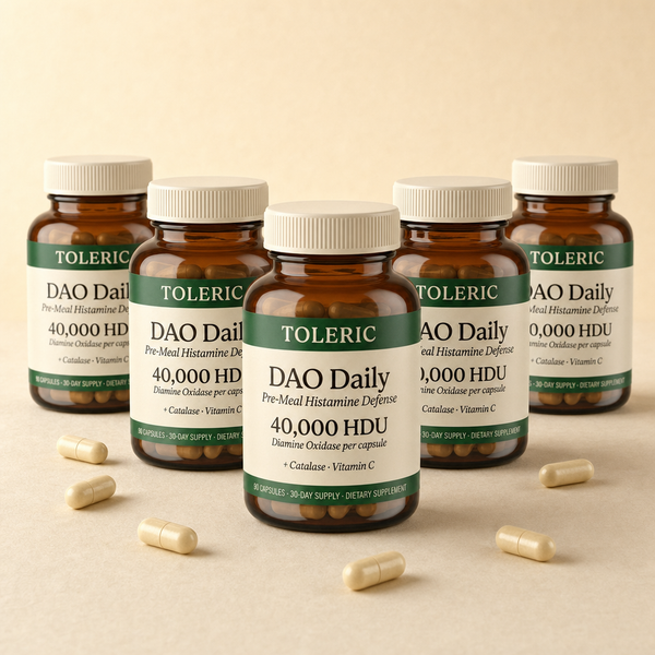 5 Bottle Bundle (Buy 3 Get 2 FREE)- Toleric DAO Enzyme